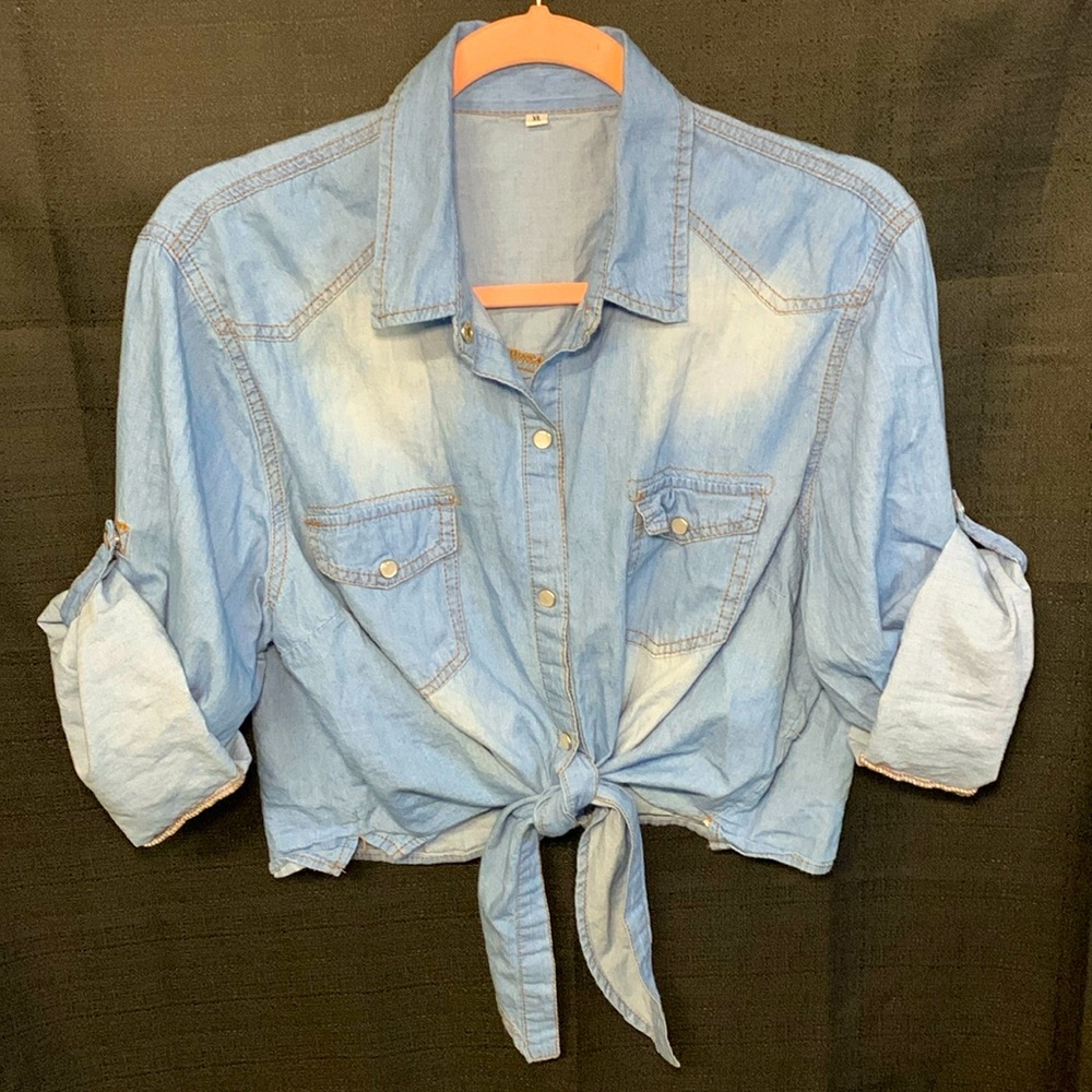 Denim Button Up Shirt